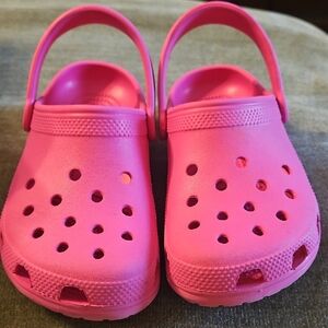 CROCS Kids Vibrant Pink Shoes